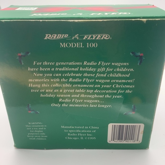Vintage 1995 Radio Flyer Ornament - Picture 8 of 9